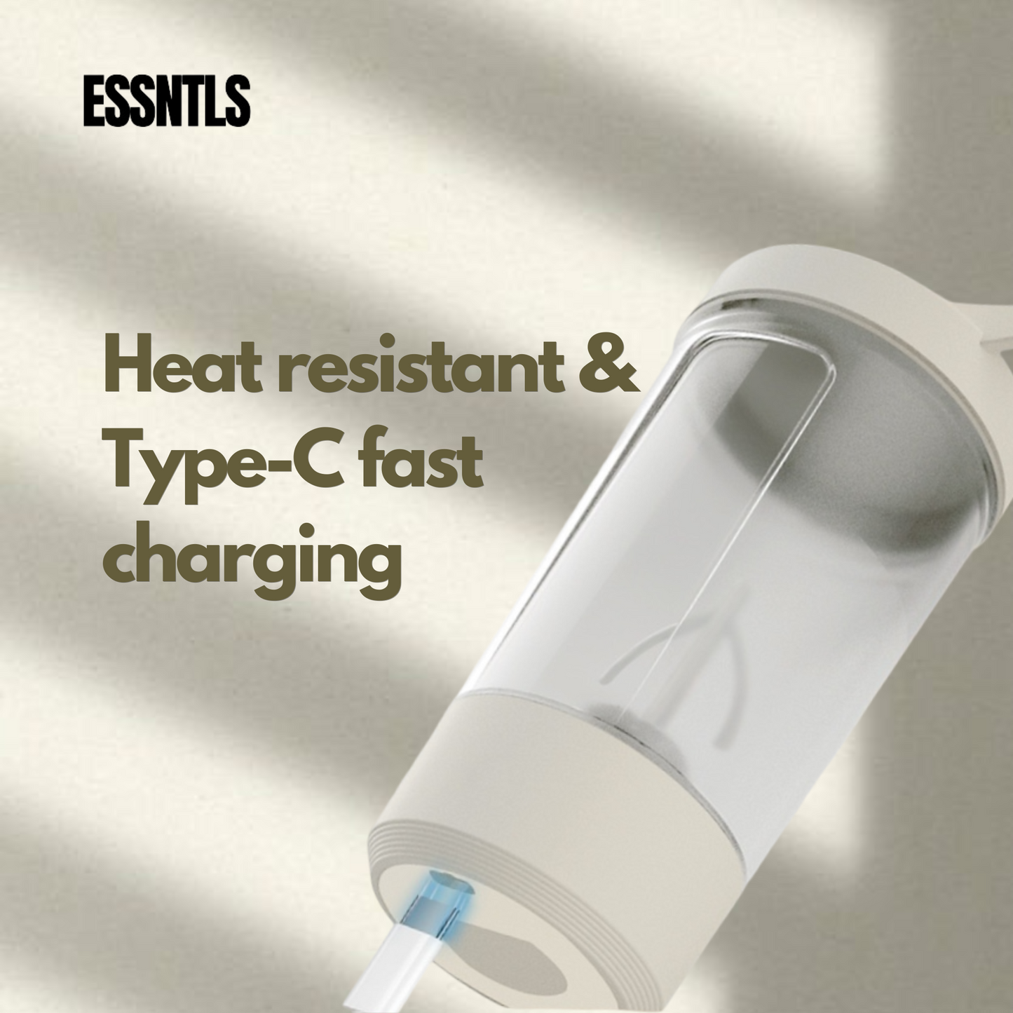 Electric Shaker Bottle – 400ml